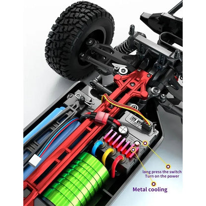 In Stock 70KM/H High Speed SCY 16103Pro 1/16 AWD Remote Control Off Road Car PVC Shell Splash Protection ESC RC Model Vehicle Outdoor Toy