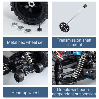 In Stock 38KM/H SCY 16201 1/16 Remote Control Electric Off Road Vehicle Four Wheel Drive Racing Version Ball Bearings Spring Damping RTR