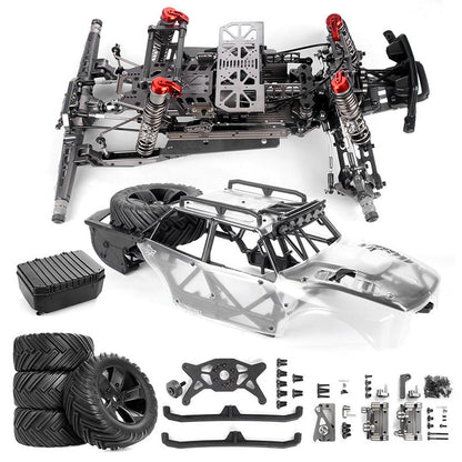 1/5 RC Off Road Car GR1 Pro Kit Metal Chassis PC Shell DIY Radio Controlled Rock Crawler Model 9Inches Wheel No Electronic Parts