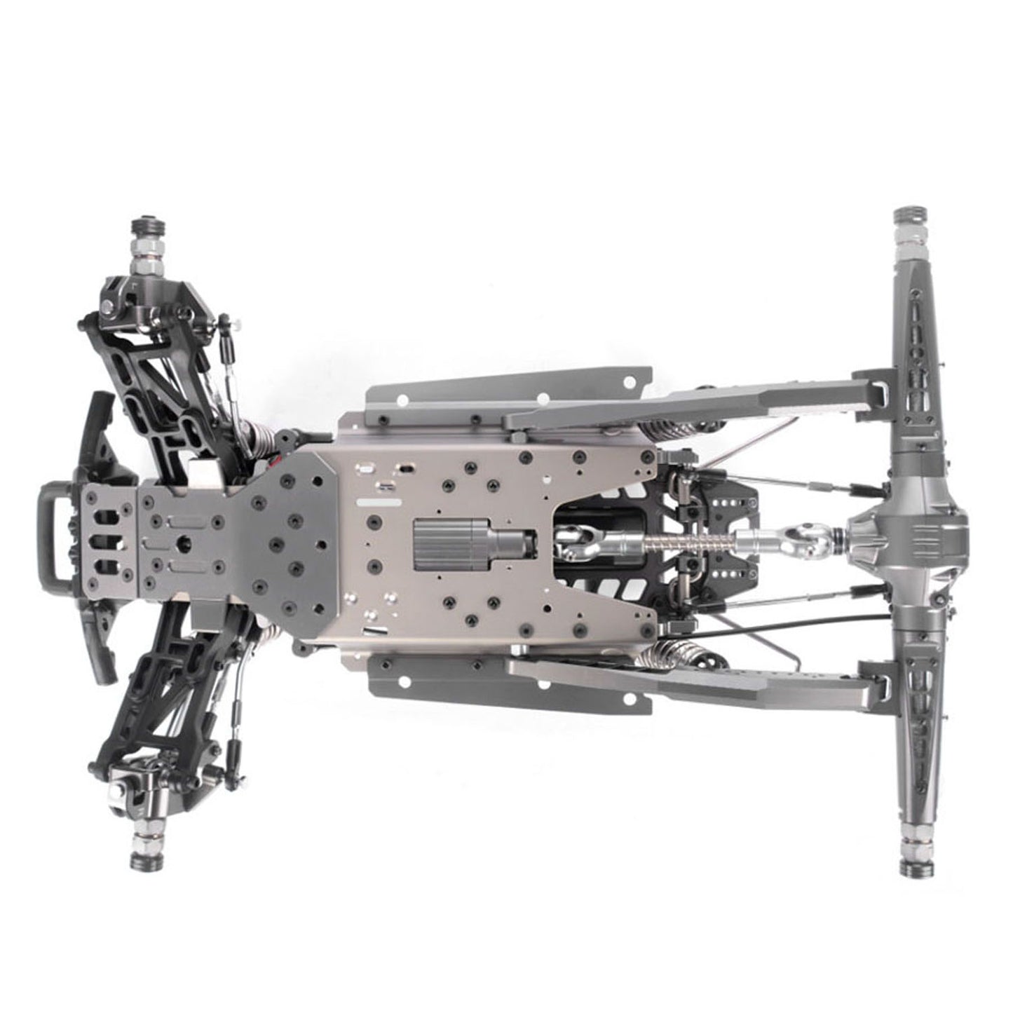 1/5 RC Off Road Car GR1 Pro Kit Metal Chassis PC Shell DIY Radio Controlled Rock Crawler Model 9Inches Wheel No Electronic Parts