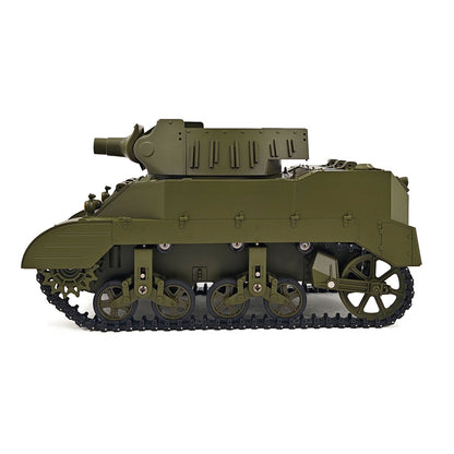 In Stock 1/16 CoolBank RC Tank M8 HMC Scott Radio Control Battle Tank Simulation 360 Degrees Turret Rotary Smoke Sound Lights RTR Combat Vehicle