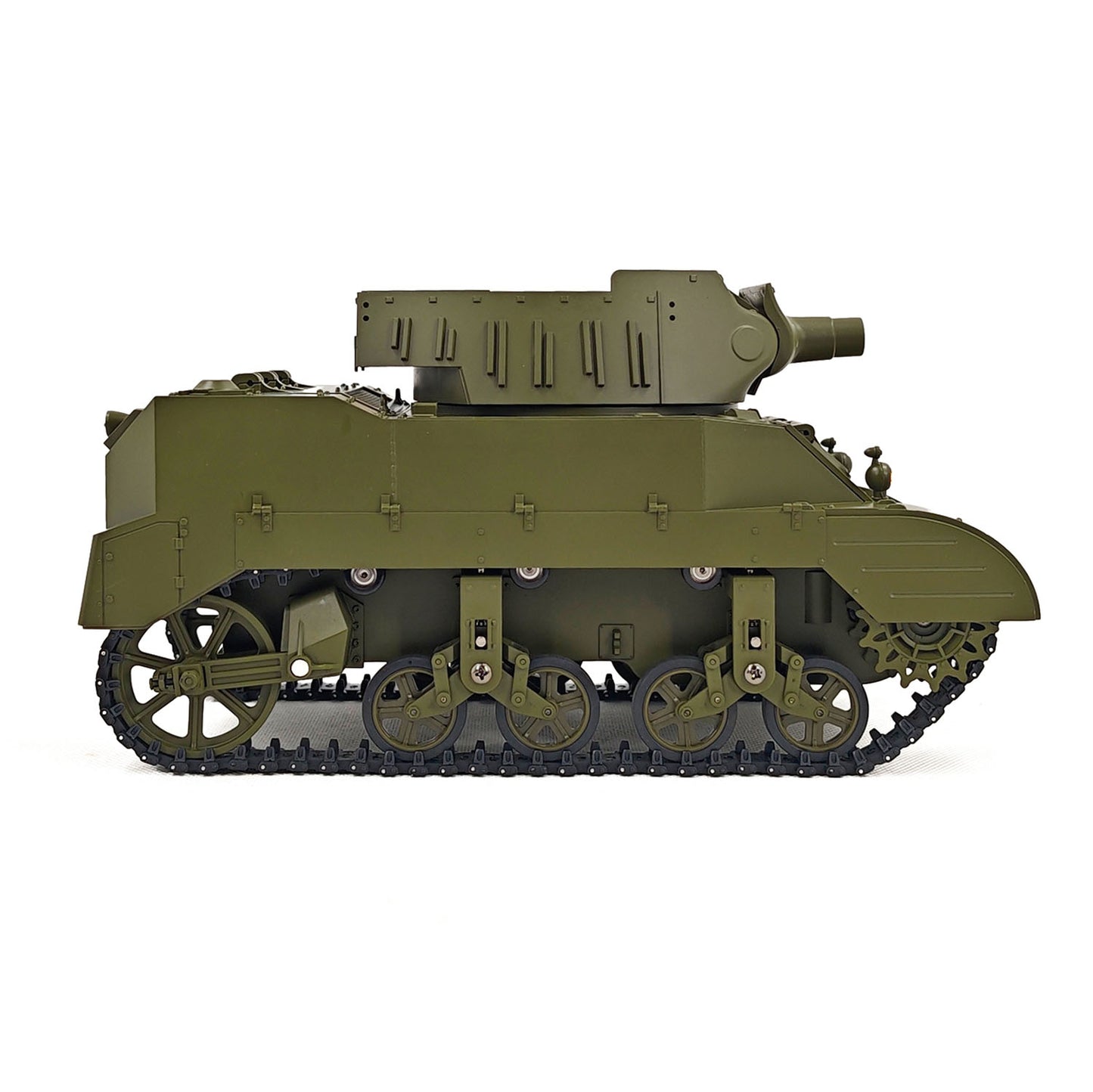 US Stock 1/16 CoolBank RC Tank M8 HMC Scott Radio Control Battle Tank Simulation 360?? Turret Rotary Smoke Sound Lights RTR Combat Vehicle