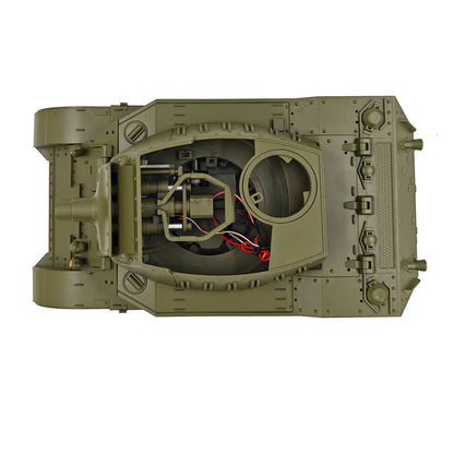 US Stock 1/16 CoolBank RC Tank M8 HMC Scott Radio Control Battle Tank Simulation 360?? Turret Rotary Smoke Sound Lights RTR Combat Vehicle