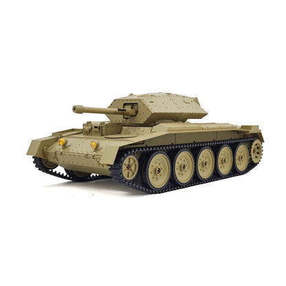 In Stock 1/16 RC Battle Tank CoolBank Crusader MK III 2.4G Remote Control RTR Military Tank Model 360??Turret Rotary Smoke Sound Lights