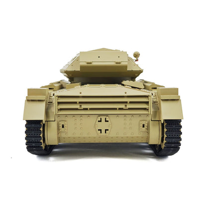 In Stock 1/16 RC Battle Tank CoolBank Crusader MK III 2.4G Remote Control RTR Military Tank Model 360??Turret Rotary Smoke Sound Lights