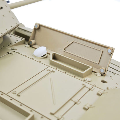 In Stock 1/16 RC Battle Tank CoolBank Crusader MK III 2.4G Remote Control RTR Military Tank Model 360??Turret Rotary Smoke Sound Lights