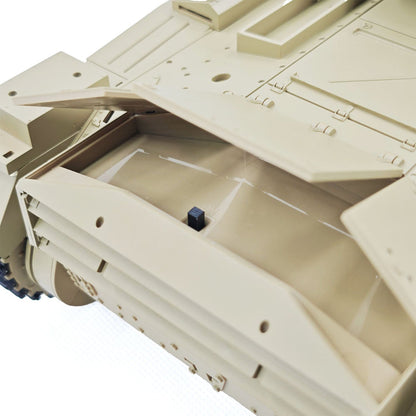 In Stock 1/16 RC Battle Tank CoolBank Crusader MK III 2.4G Remote Control RTR Military Tank Model 360??Turret Rotary Smoke Sound Lights