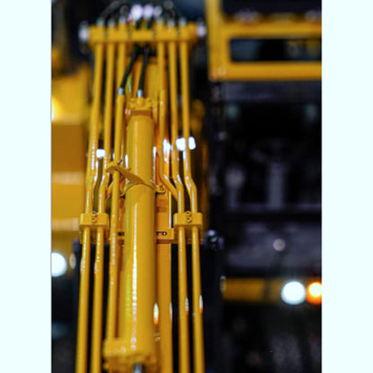 1/12 Remote Control Hydraulic Wheeled Excavator PW180 10CH Valve Metal Construction Vehicle Axle Lock Support Legs Front Shovel