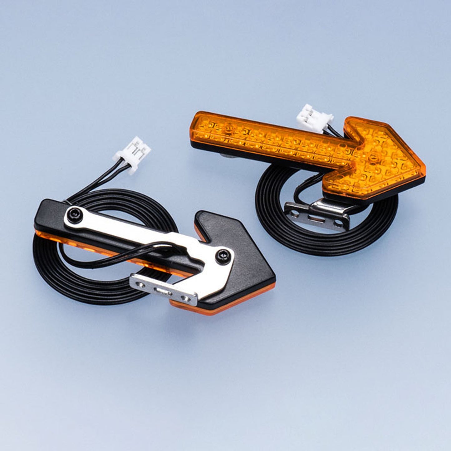 Plastic Arrow Signal Light LED Lamp for 1/14 DIY TAMIYA RC Tractor Truck Hydraulic Dumper Remote Control Lorry Car Trailer