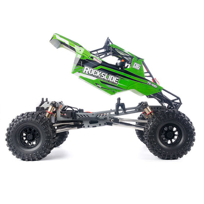1/6 YIKONG Remote Control Crawler YK4061 AWD RC Off Road Vehicle Hobbywing Brushless Motor 80A ESC Metal Gears Roll Cage Design