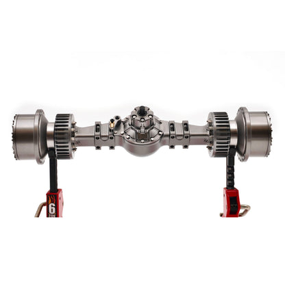 1/14 Alloy Wheel Side Reduction Axles Differential Lock for JD Model RC Hydraulic Loader JDM-198 Radio Control Articulated Truck