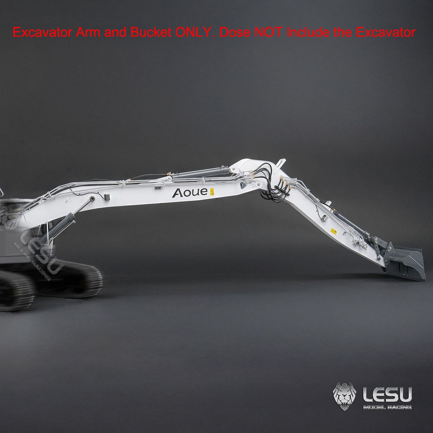Metal Long Arm KIT for LESU 1/14 7CH Valves RC Hydraulic Excavator LR945 DIY Remote Control Digger Model Upgraded Refit Parts