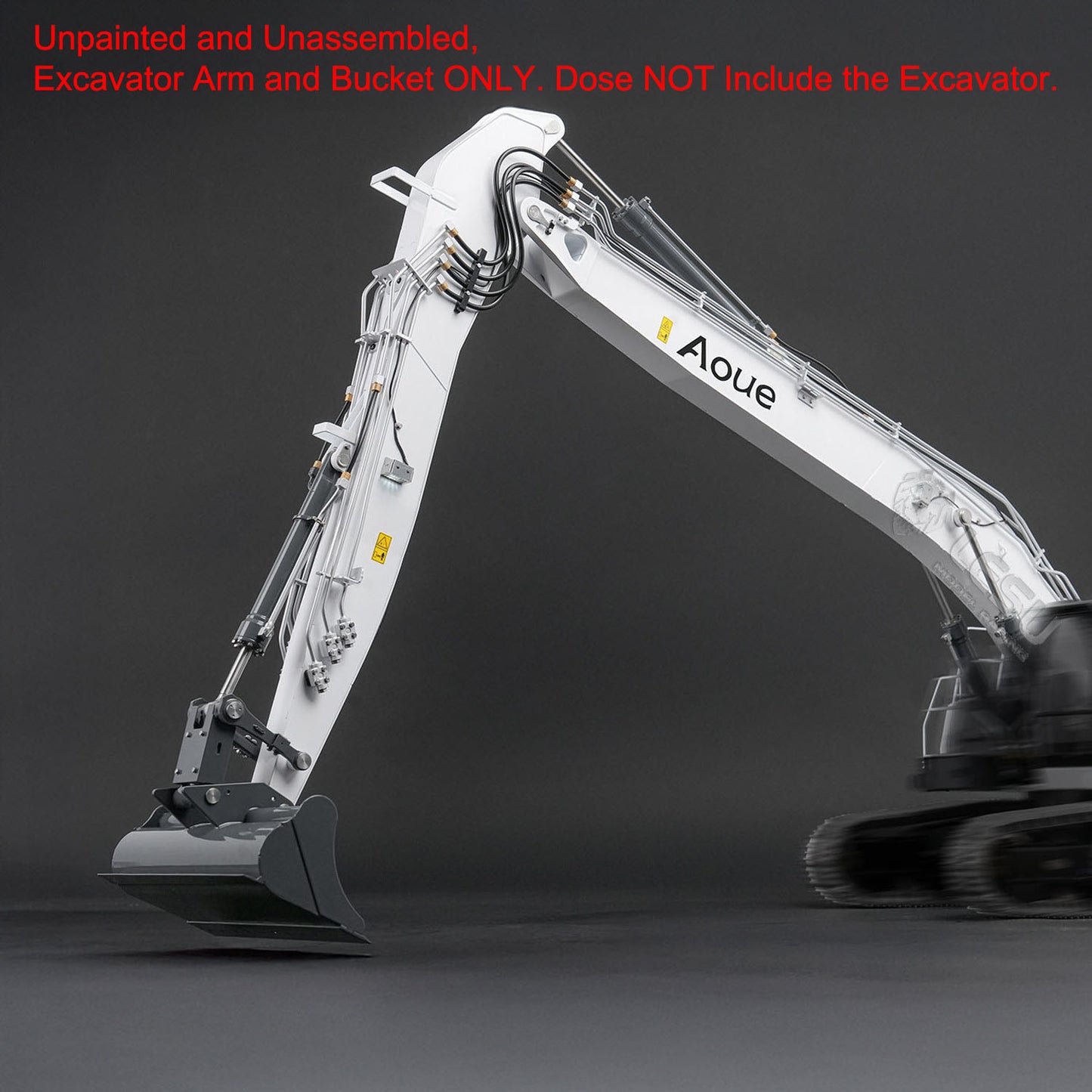 Metal Long Arm KIT for LESU 1/14 7CH Valves RC Hydraulic Excavator LR945 DIY Remote Control Digger Model Upgraded Refit Parts