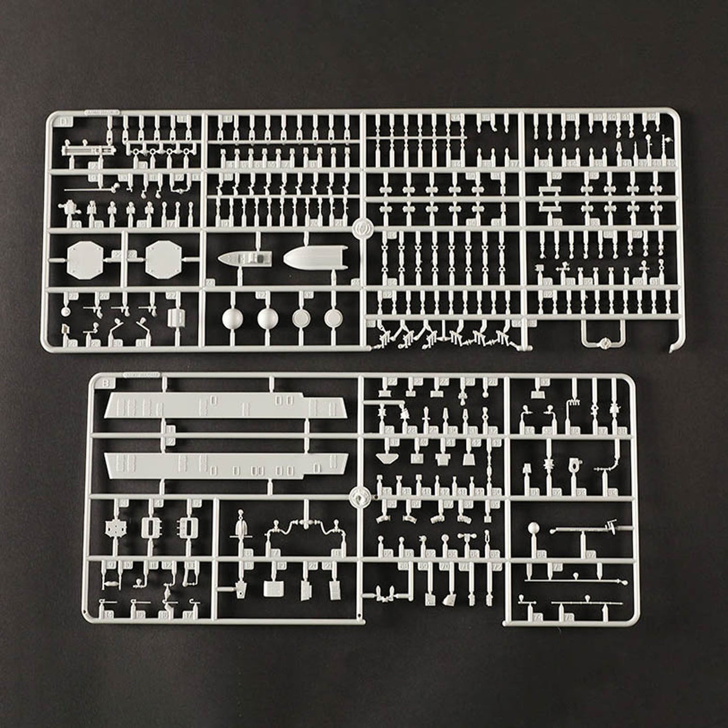 US Stock 1/200 I Love Kit 62009 USS Oscar Austin DDG-79 Destroyer Plastic Static DIY Model Kit Metal Anchor Chain For Adult Collection