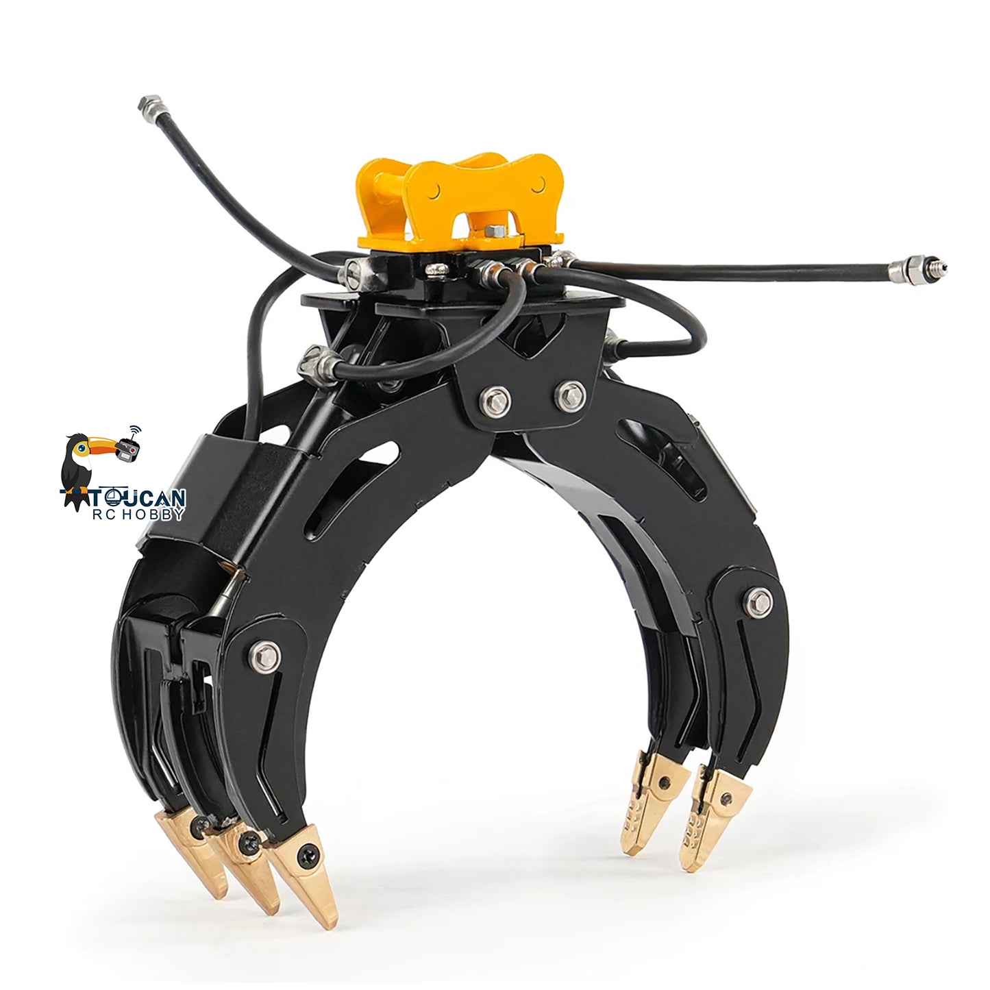 Metal Bucket Ripper Cultivator Rake Grading Beam for LESU Aoue PC30 B0003 1/14 RC Hydraulic Excavator Mini Remote Control Digger DIY Model Car