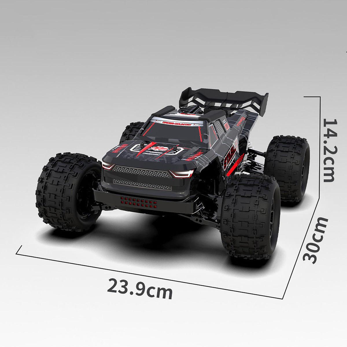 TOUCAN RC HOBBY 1/14 JJRC 4*4 High Speed RC Off Road Car Metal Drive Shaft Differential Ready to Run 390 Carbon Brush Motor ESC 17G Servo