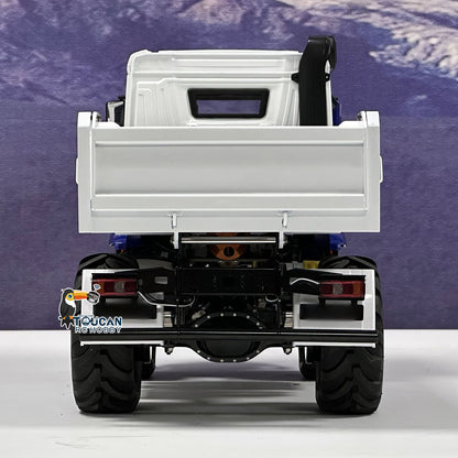 TOUCAN RC HOBBY 3363 MODO 1/14 4x4 Metal Remote Control Hydraulic Dumper 2Speed Gearbox Differential Locks RC Tipper Model ST8 Radio Light Sound