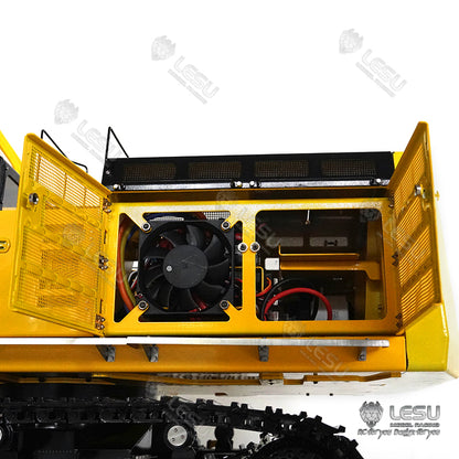 LESU 1/14 C374F Hydraulic RC Excavator Metal Truck KIT Tracks Cabin Pump ESC Bucket Ripper Crusher Grapple Trailer Mount