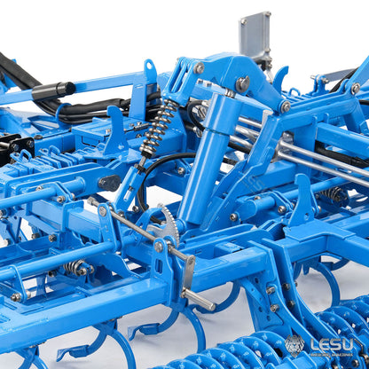K500 Metal Seedbed Pre-sowing Soil Preparation Machine Planter KIT for LESU 1/14 RC Hydraulic Agricultural Car Tractor AOUE 1050