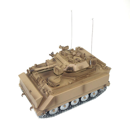 1/16 Tongde Remote Control Tank M2412-A M113A1 MRV Infrared Barrel Recoil Fire Flashing 320 Turret Rotation Metal Drive Gearbox