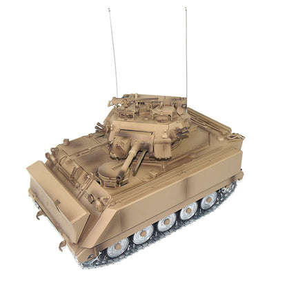 1/16 Tongde Remote Control Tank M2412-A M113A1 MRV Infrared Barrel Recoil Fire Flashing 320 Turret Rotation Metal Drive Gearbox