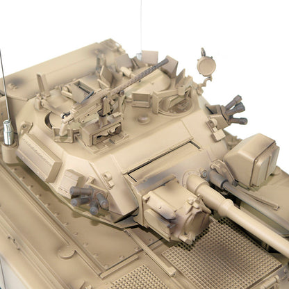 1/16 Tongde Remote Control Tank M2412-A M113A1 MRV Infrared Barrel Recoil Fire Flashing 320 Turret Rotation Metal Drive Gearbox