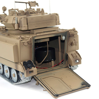 1/16 Tongde Remote Control Tank M2412-A M113A1 MRV Infrared Barrel Recoil Fire Flashing 320 Turret Rotation Metal Drive Gearbox
