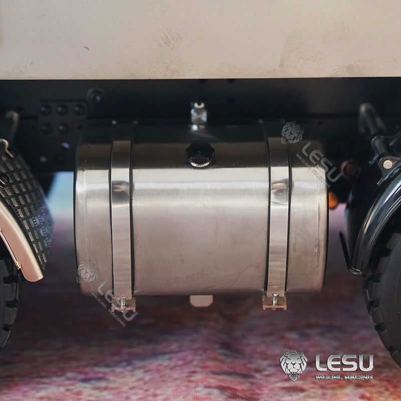 LESU 1/14 Metal TGS 8*8 Dumper Truck Construction Vehicle DIY Model with Light and Sound System Motor ESC Servo