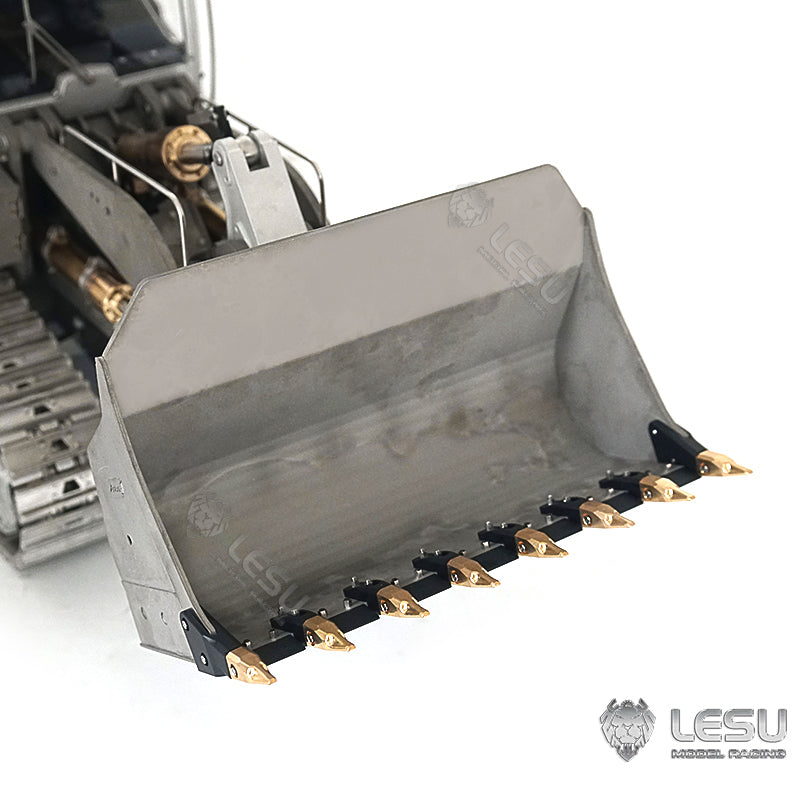 LESU LR636 1/14 Metal Hydraulic RC Wheel Loader Model with Sound Light System for Construction Vehicle Enthusiast Backyard Fun