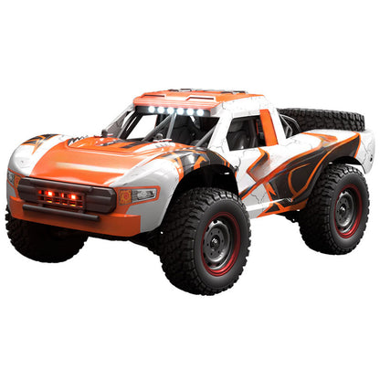 In Stock 1/14 2.4G RC High Speed Off Road Vehicle 70KM/H Wireless Control 4WD Car Q130B Brushless Motor Servo Battery LED Lights RTR