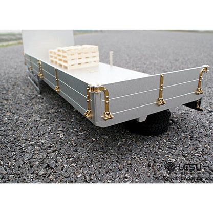 TOUCAN RC HOBBY LESU 560MM Metal Flat Cargo Bucket Hopper for DIY700 6x4 1/14 TAMIIYA Remote Control Tractor Truck Lorry