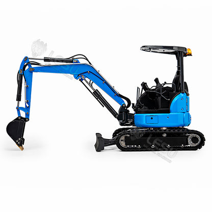 LESU PC30 1/14 Metal RC Hydraulic Excavator B0003 KIT/PNP Mini Digger 6CH Reversing Valve System Brushless Motor Lighting for Hobby Collectors
