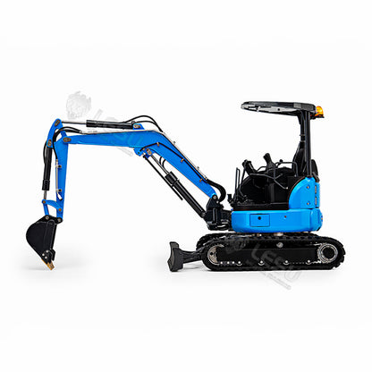 Mini LESU 1/14 RC Hydraulic Excavator PC30 Metal Radio Controlled Digger Model Frsky X14 Radio Upgrade Sound System Battery