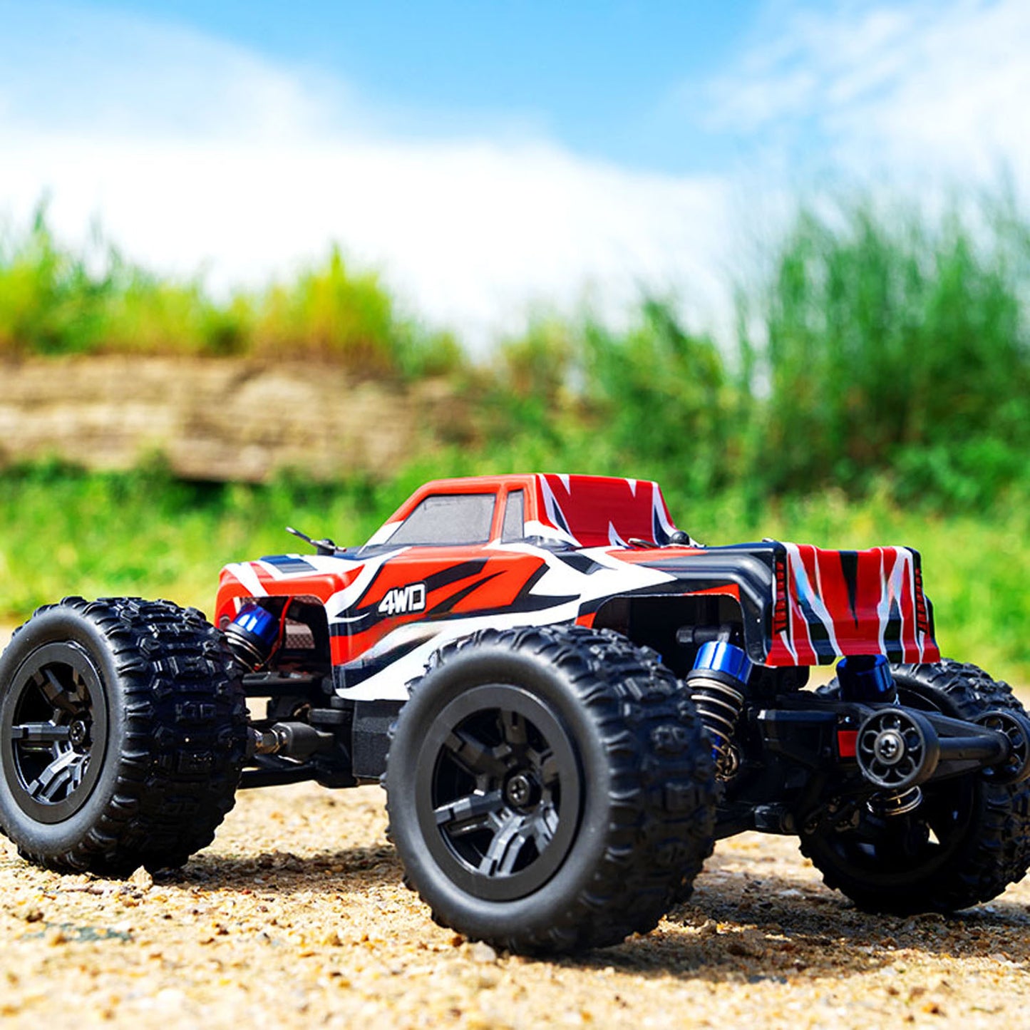 2.4GHz RC Off Road Car C8811 1/20 4*4 High Speed Vehicle 40km/h Brushless Motor ESC Lifting Wheel LED Lights Battery Ready to Go