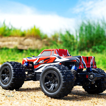 2.4GHz RC Off Road Car C8811 1/20 4*4 High Speed Vehicle 40km/h Brushless Motor ESC Lifting Wheel LED Lights Battery Ready to Go