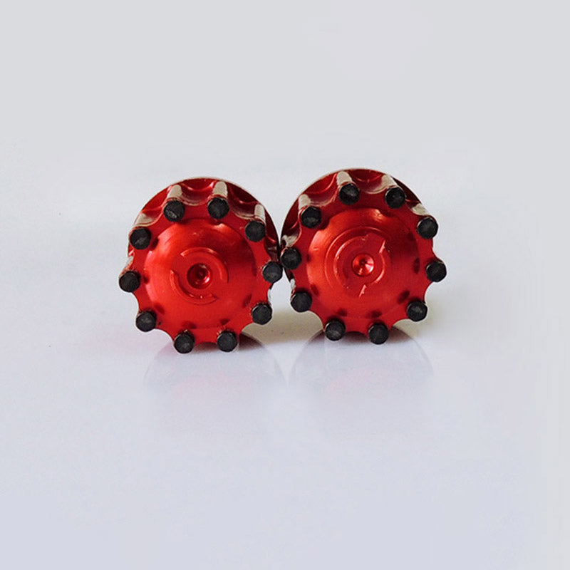 JDModel Metal Rear/Front Wheelhub/Guard Rim for 1/14 RC Tractor Truck DIY Model Radio Control Engineering Vehicle Events