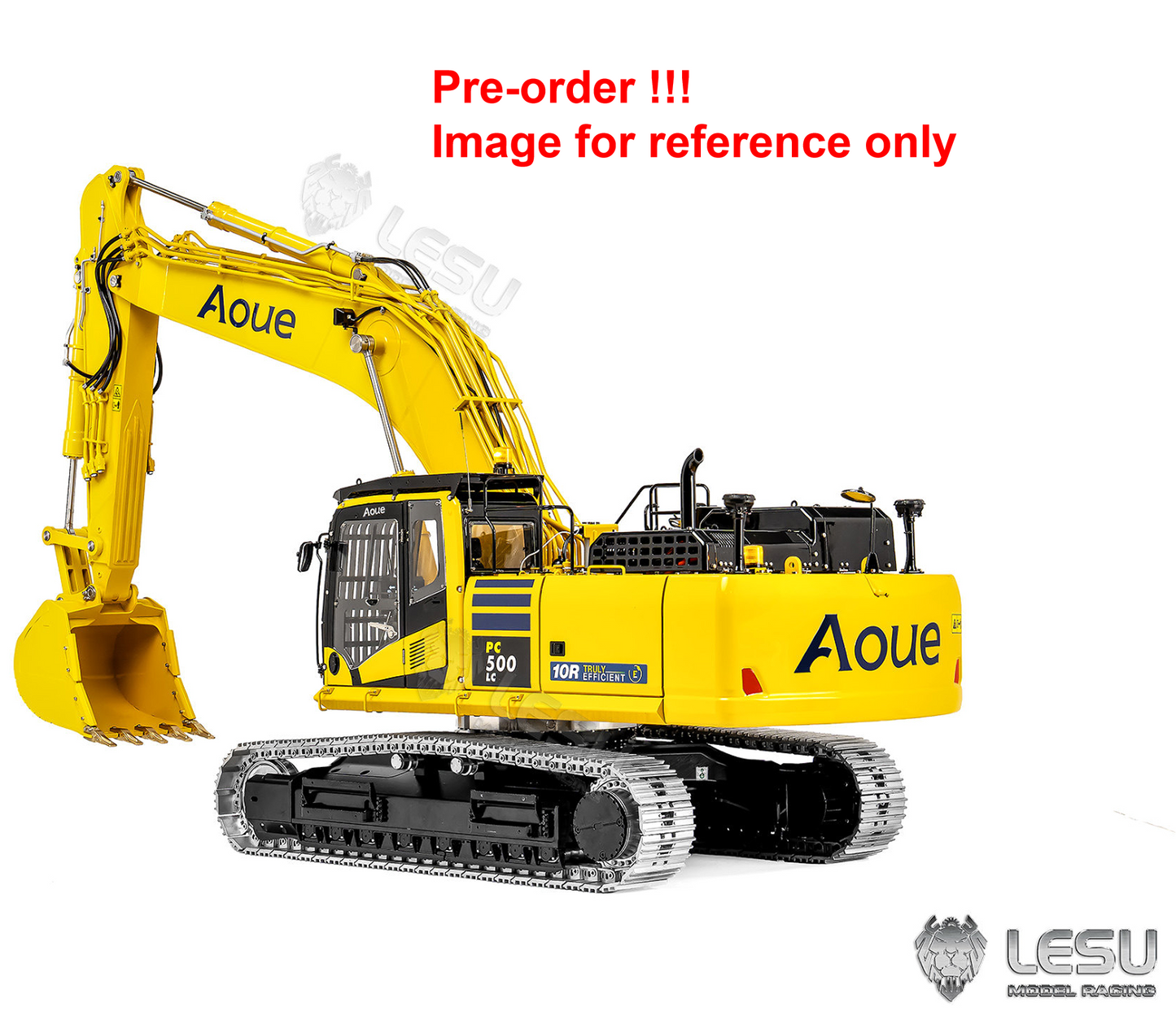 New Pre-Order Deposit LESU 1/14 PC500 Hydraulic RC Excavator with 7 Ways Valves 360 Degree Rotation for Construction Vehicle Enthusiast