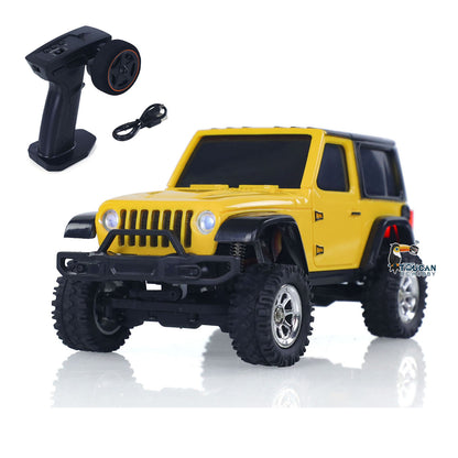 US Stock 2.4G 1/36 Remote Control Rock Crawler RC Off Road Car 4*4 RTR Model Vehicle Light Battery Radio Mini Toy for Children Gifts