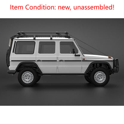 In Stock CAPO 1/8 RC Off Road Car Painted Kit CNC Metal Car Shell Differential Locks Openable Doors 2Speed Gearbox No Electronic Parts