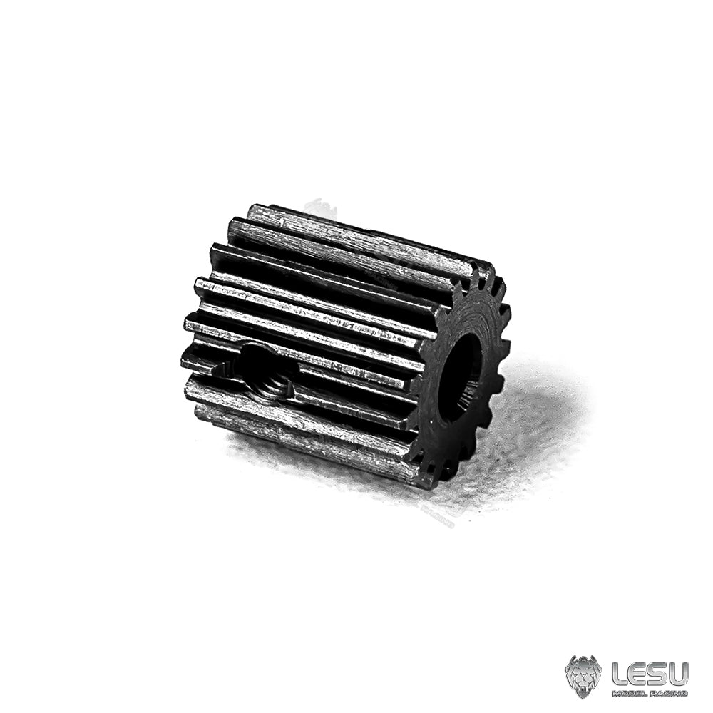 17T Metal Motor Gear for 1/14 DIY RC Tractor Truck Dump LESU F-5016-A F-5016-B F-5011 F-5017 F-5010 F-5023-1-14 RA-D0013 Gearbox