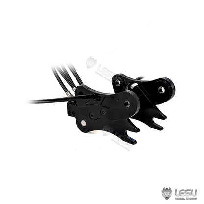 LESU Metal Hydraulic Quick Release Coupler AT-C0063/C0064/C0065/BA-B0003-S/BA-B0027-Q for RC Hydraulic Excavator Aoue C374F B0001 Aoue ET35 B0006 PC30 B0003 Aoue LR960 Tractor AOUE 1050 A0018