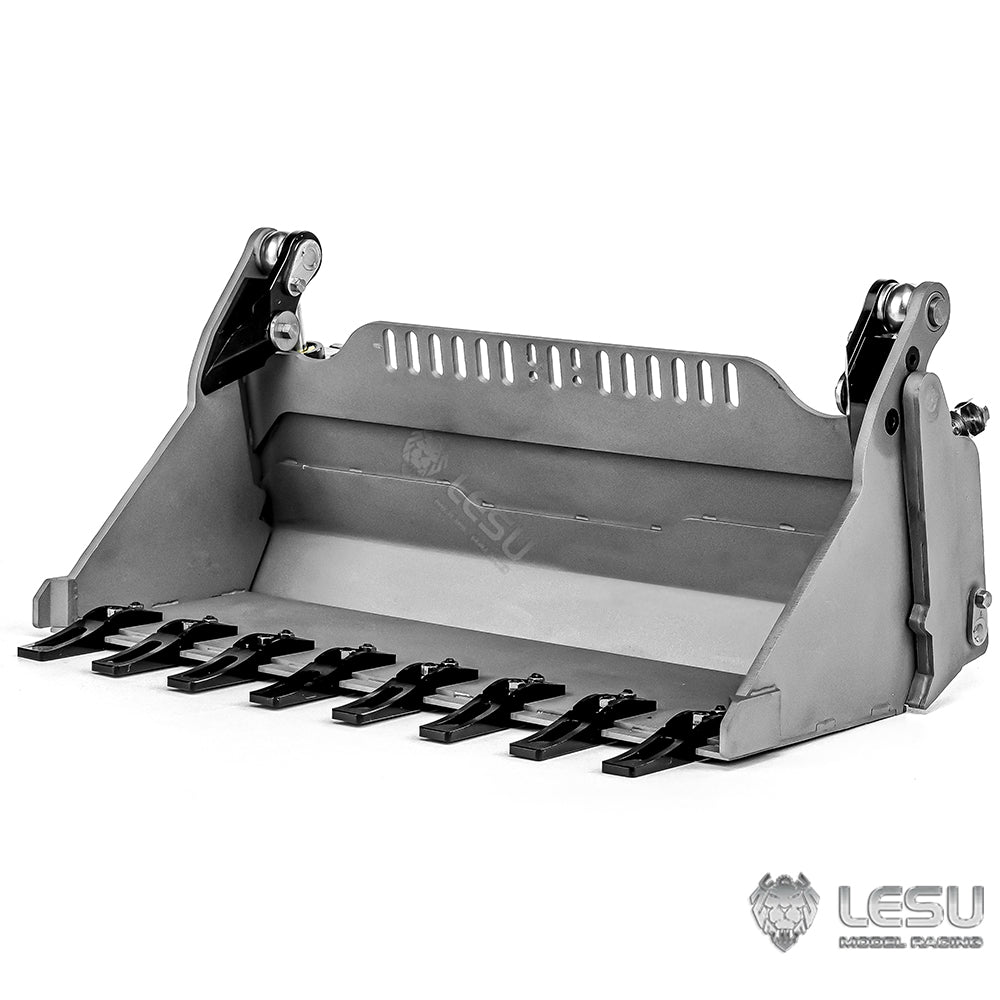 LESU 1/14 Metal Openable Bucket for RC Hydraulic Loader AOUE MCL8 WA100M-8 AT1050 Model Part Remote Control Construction Vehicle