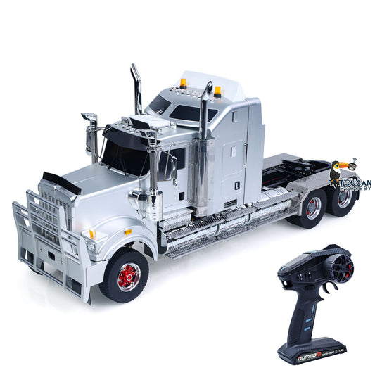 TOUCAN RC HOBBY JDModel C509 518K 6x4 1/14 Metal Remote Control Tractor Truck 2 Speed Gearbox RC Lorry Car Motor ESC Light Sound System RTR Model