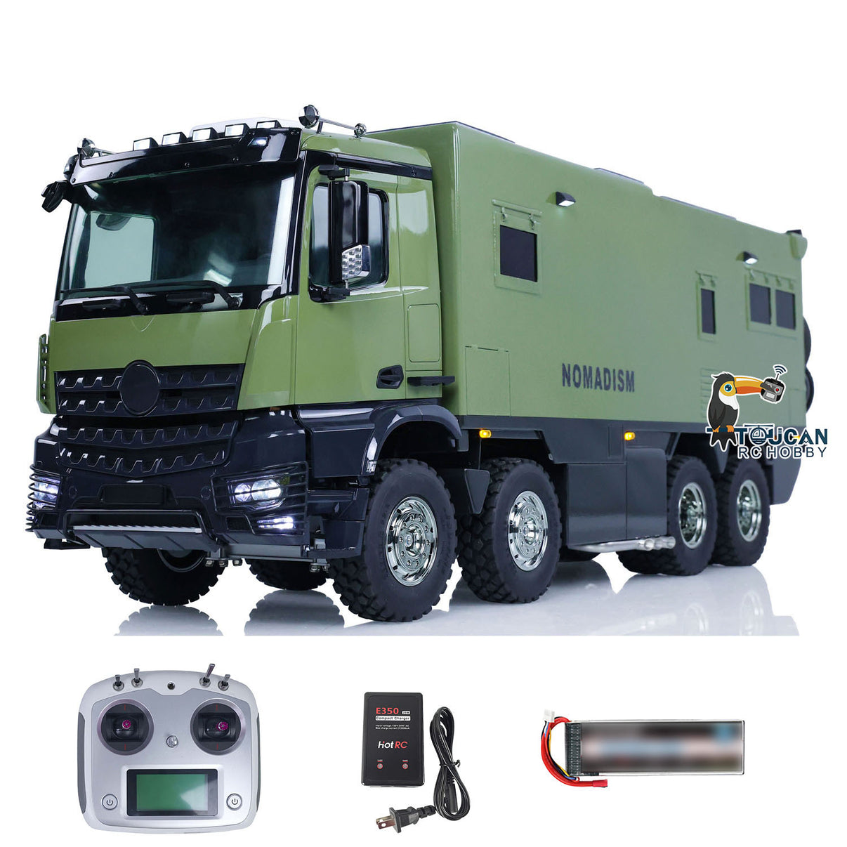 1/14 8*4 RC Recreational Vehicles RTR Remote Control Caravaning Tourin ...