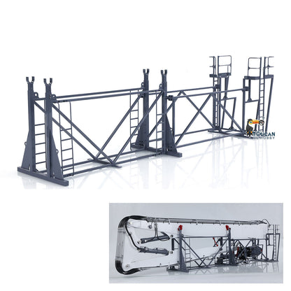 Second Hand LESU 1/14 RC Hydraulic Demolition Excavator LR960 RTR Digger GPS Battery Radio