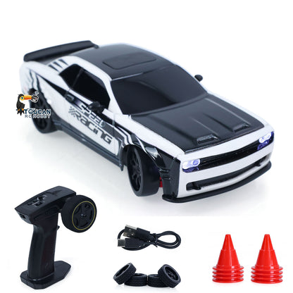 JIABAILE 3612 4WD Plastic 1/36 RC Drift Car Gyroscope Indoor Outdoor Mini Racing Vehicles Model LED Lights Battery 2.4G Radio