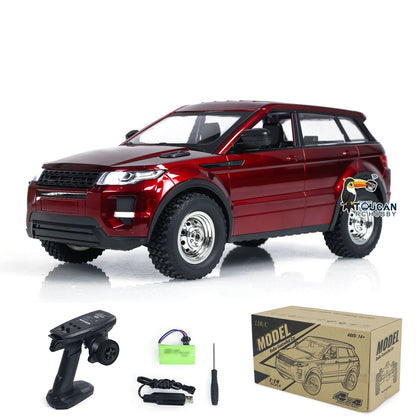 In Stock LDRC 4x4 1/14 RC Crawler Climbing Car 4WD Radio Controlled Off-road Vehicles DIY Hobby Model LD1299 RTR Light System