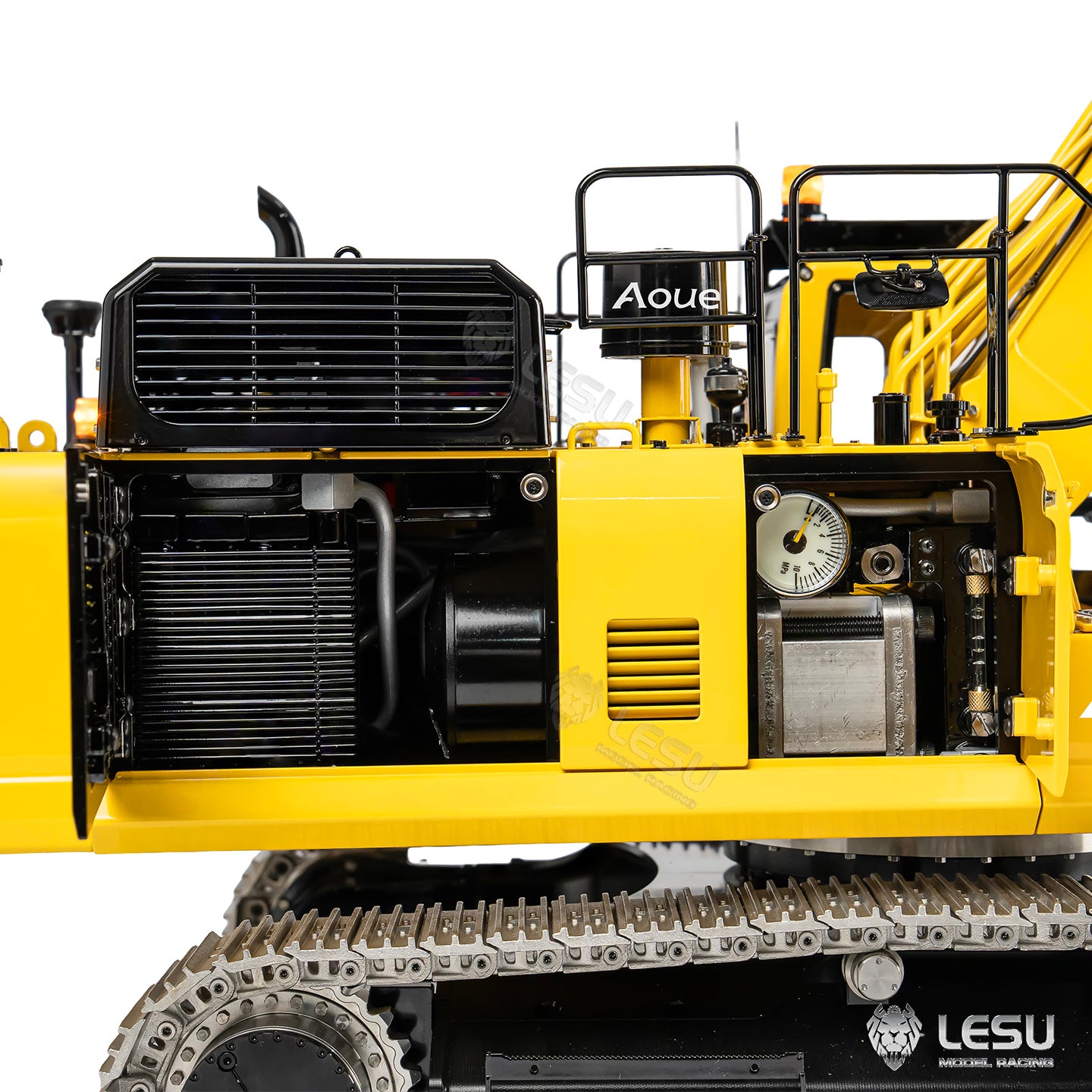LESU Aoue PC500 1/14 Metal RC Hydraulic Tracked Excavator PNP/RTR B0019 7Ways Valve 3-4MAP Pump Light System for Construction Vehicle Collectors