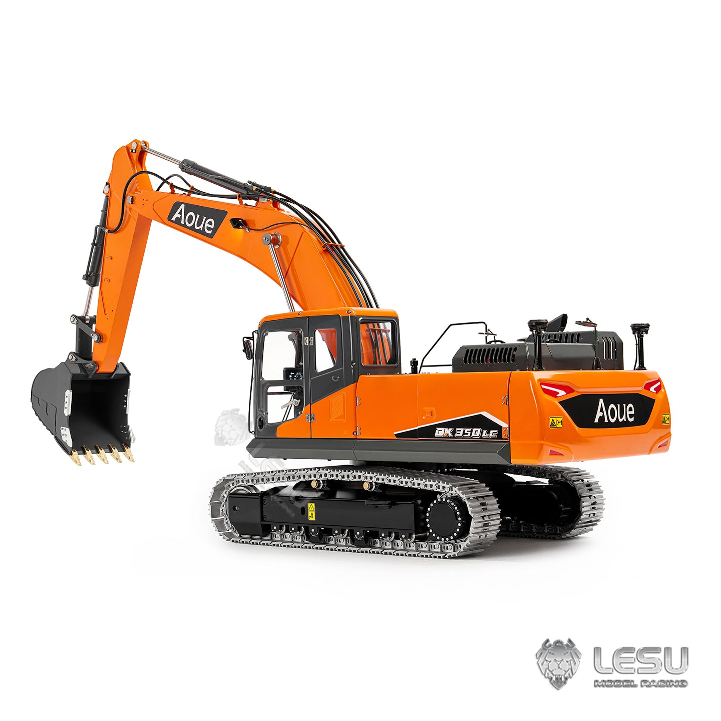 オーダー In Stock Metal LESU 1/14 Remote Control Digger Aoue DX350LC RC