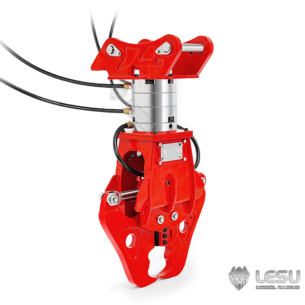 Metal Hydraulic Clamp AT-C0052-C with 270?? Rotation for LESU RC Hydraulic Excavator Remote Control Digger Aoue ET35 B0006 Model